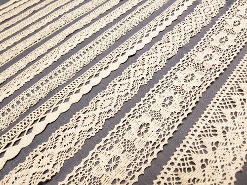 Meter vintage cotton crochet - meter,