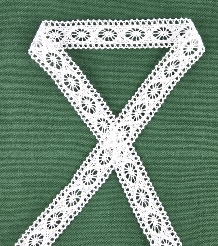 Lace trim cotton - lace, trim,