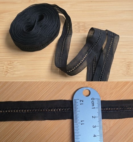Yards black cotton ladder - yards,