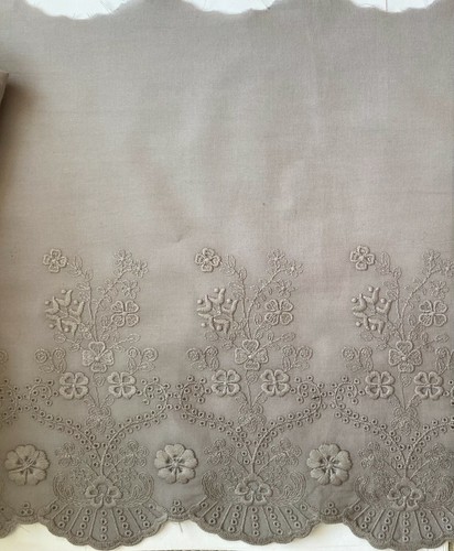 Cotton embroidered lace - cotton, fabric