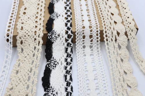 Fcl white cream scalloped - 5m,