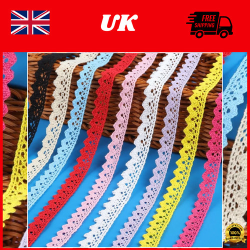 10m cotton lace trim - cotton,