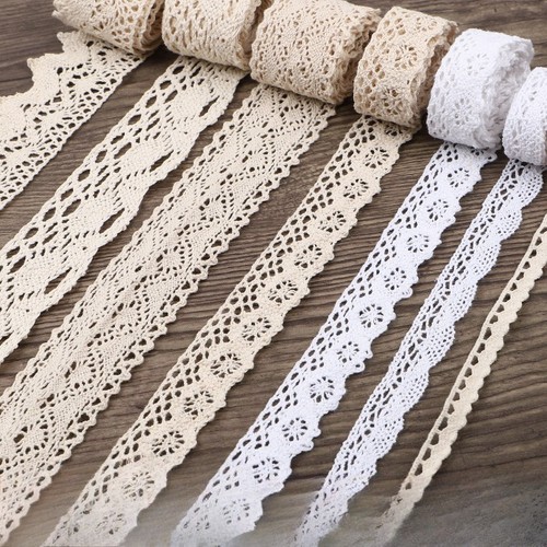 Cotton lace embroidered - lace,