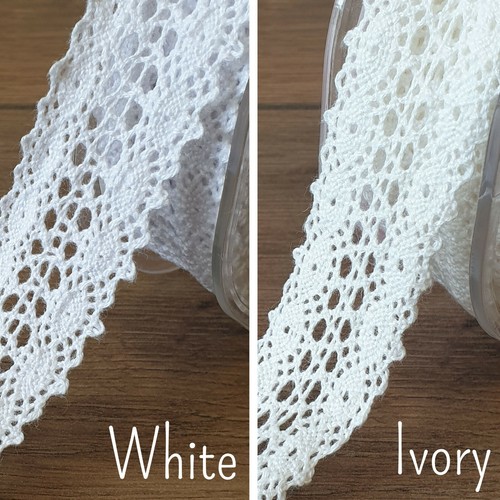 Elegant cotton lace - elegant, trim