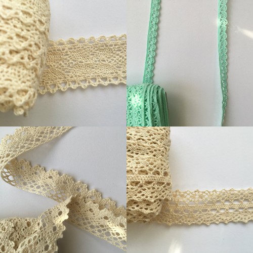 Yard lace trim crocheted - trim,