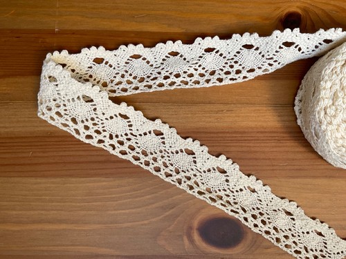 Vintage beige lace - vintage,