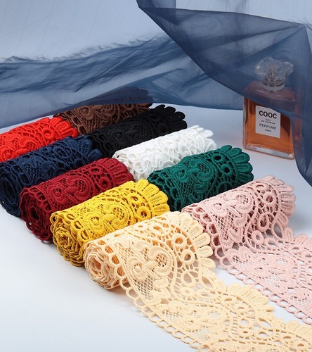 Embroidered venise lace - embroidered,