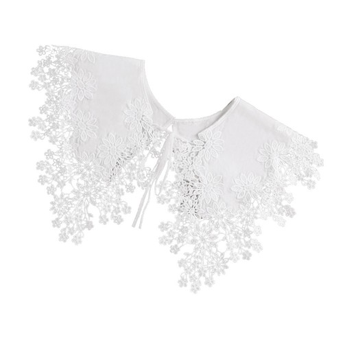 Cotton lace collar decor - lace, for