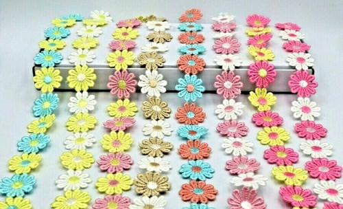 Yards daisy flower - 2, lace