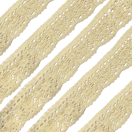 2yds crochet like 45mm cream - 45mm,