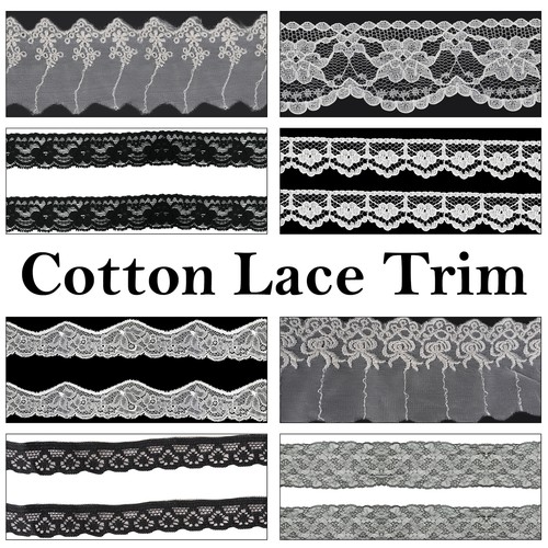 Vintage lace ribbon trim - vintage,