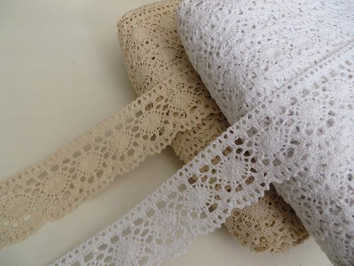 3mt vintage style cotton lace - 3mt,