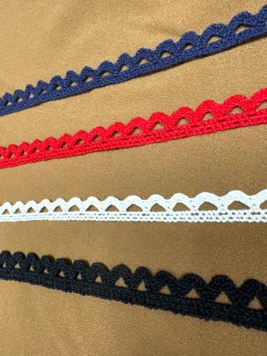 Cotton picot edging - cotton, edging,