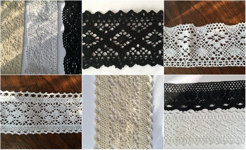 Yard lace trim crocheted - yard,