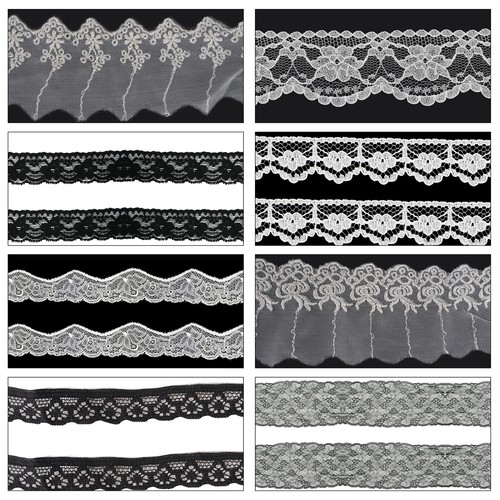 Cotton lace trim ribbon - trim,